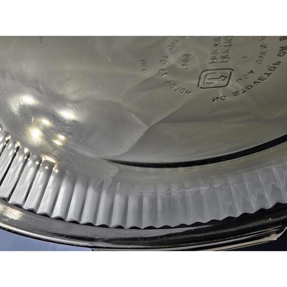 Vintage Anchor Hocking Smoke Glass Casserole 1.75 QT (1460) Oven‑Proof USA - Picture 10 of 10